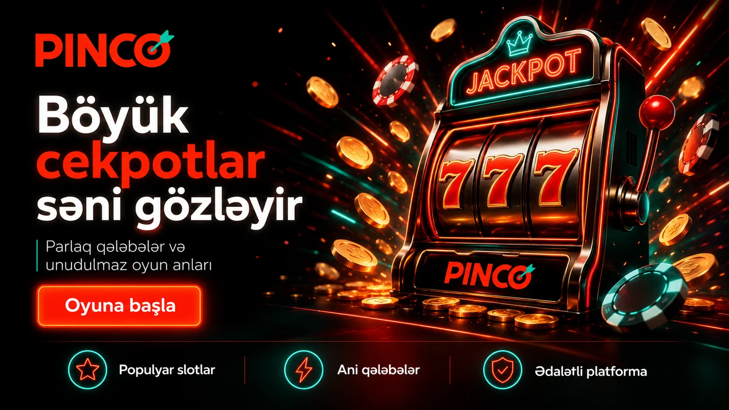 Pinco Casino AZ jackpot oyunları