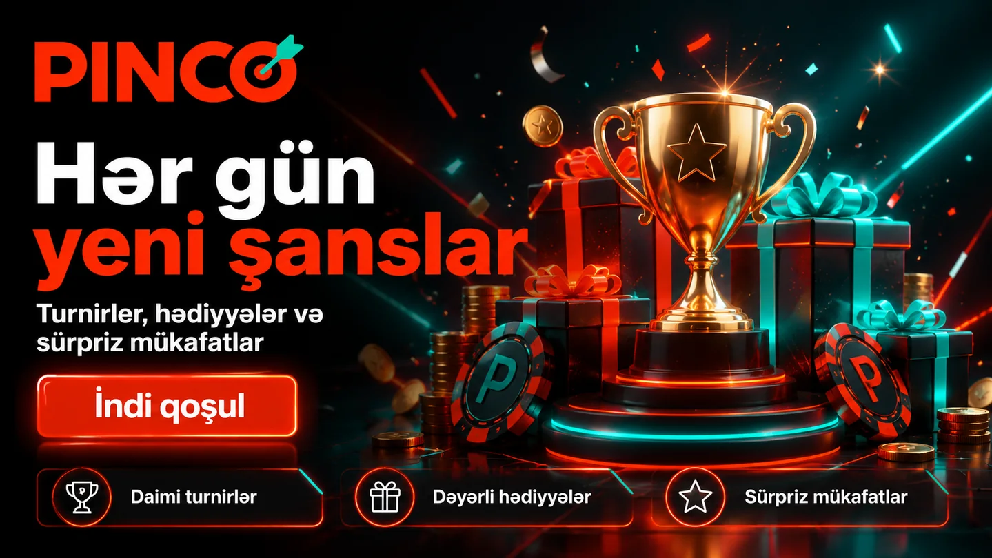 Pinco turnirləri və bonus kampaniyaları